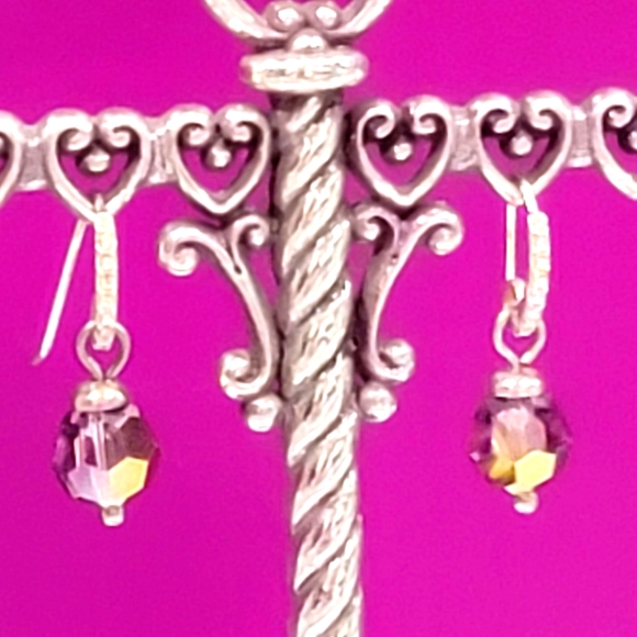 BRIGHTON RETIRED CANNES SMOKEY BOREALIS CRYSTALS NWT - Picture 2 of 5